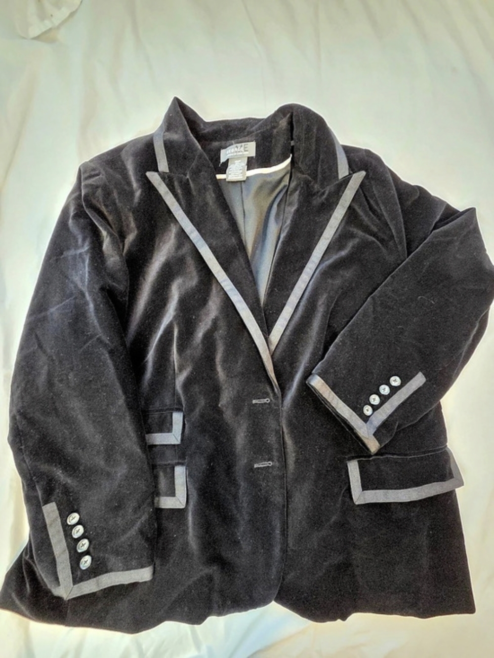 George Women's Velvet Blazer Size 2XL